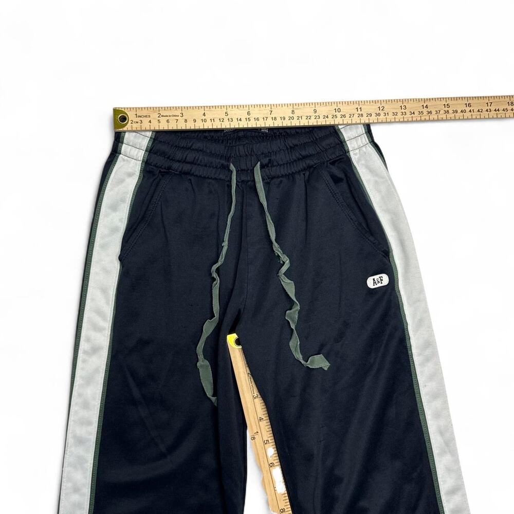 Abercrombie Y2K Vintage 2000s Track Flared LowRise Sweatpants Size XXS Jawstring - Picture 5 of 8